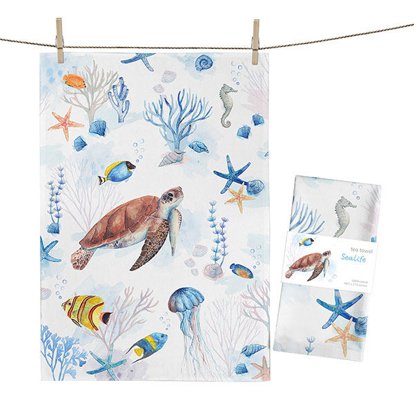Product image for Sealife Tea Towel