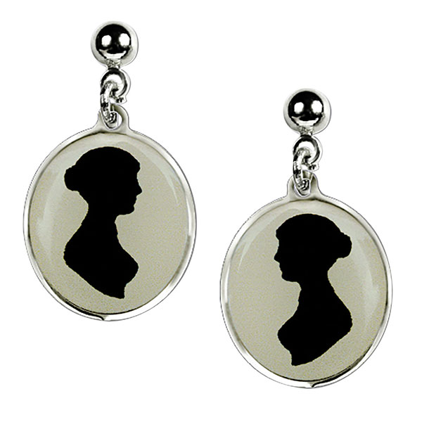 Product image for Jane Austen Silhouette Earrings