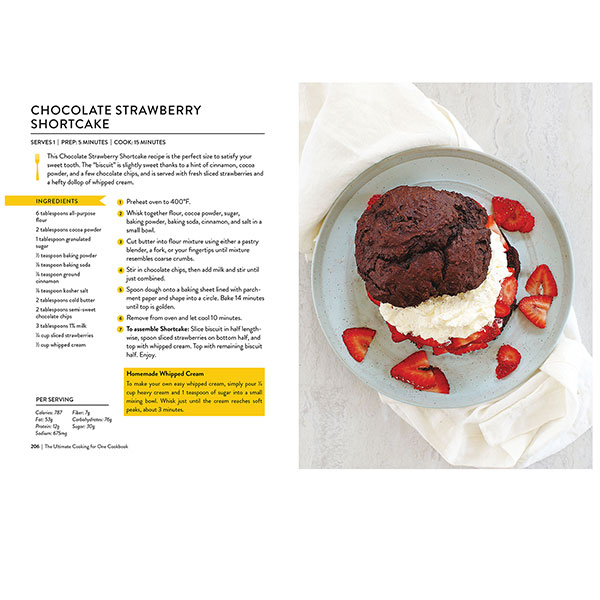Product image for The Ultimate Cooking for One Cookbook