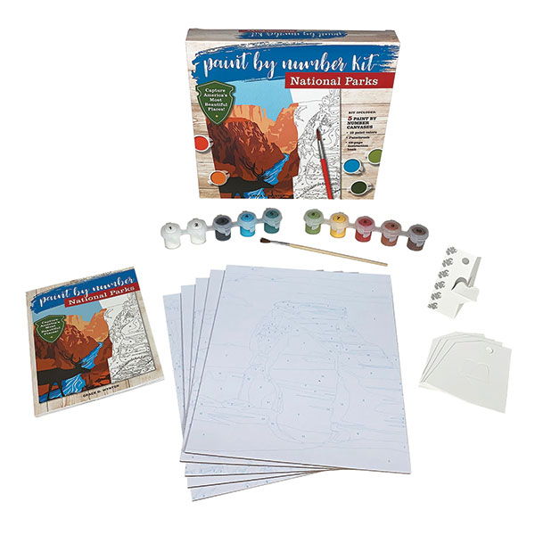 Paint by Number Kit: National Parks