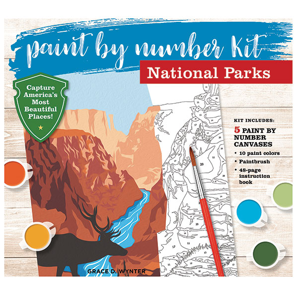 Paint by Number Kit: National Parks
