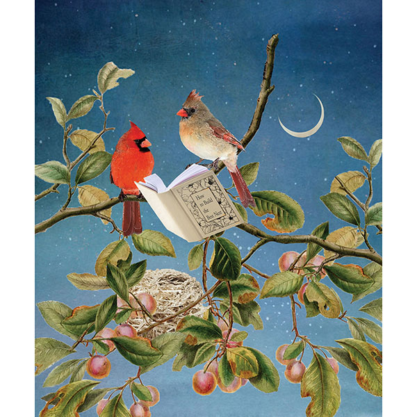 Product image for Reading Birds Note Cards
