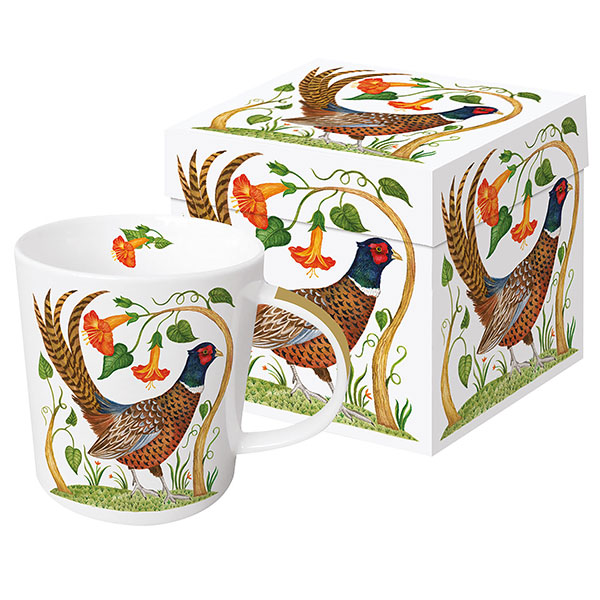 Product image for Fancy Fowl Mugs: Princely Pheasant