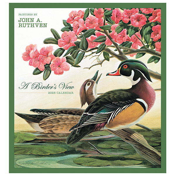 Product image for 2023 Birder's View Wall Calendar