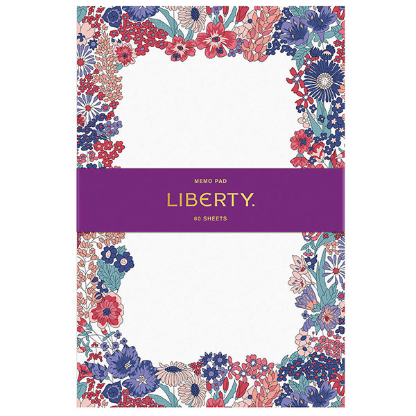 Liberty Floral Memo Pad