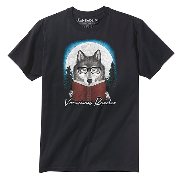 Product image for Voracious Reader T-Shirt