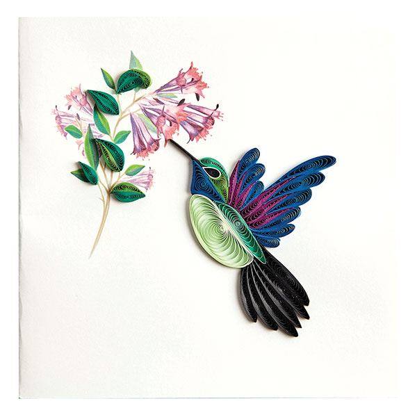 Product image for Summer Quilling Cards: Hummingbird