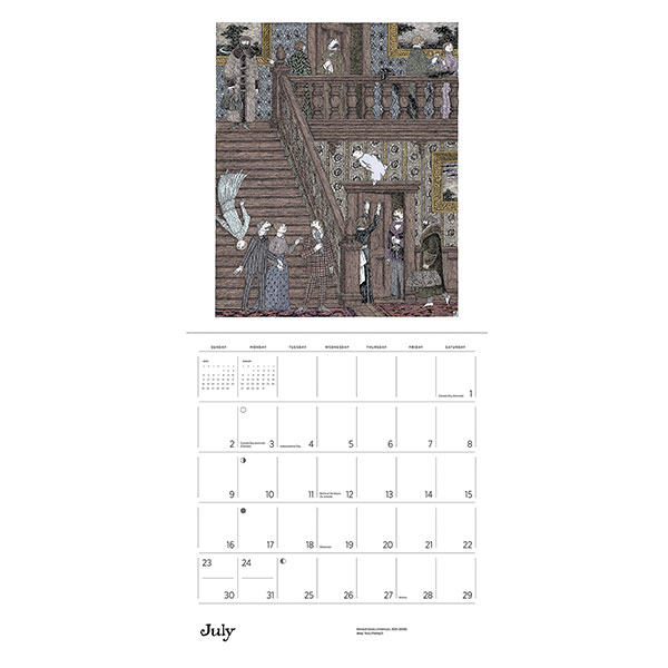 Product image for 2023 Edward Gorey Wall Calendar