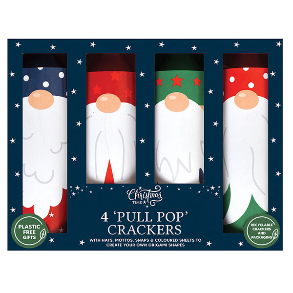 Product image for Gnome Origami Pull-Pop Christmas Crackers 