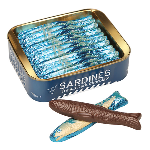 Product image for Dark Chocolate Sardines