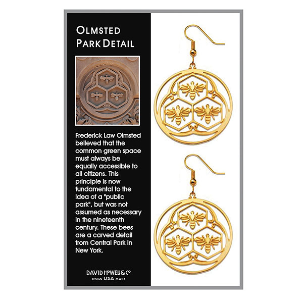 Central Park Bees Earrings