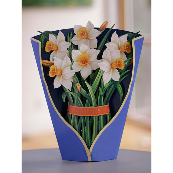 Product image for Daffodils Pop-Up Bouquet Card