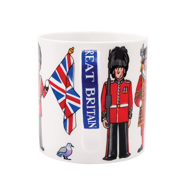 Product image for UK Kitchen Set: London Figures Mug