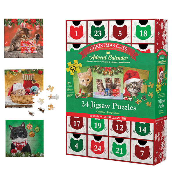 Product image for Puzzle Advent Calendars: Cats