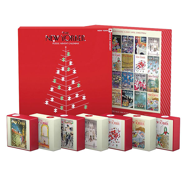 Product image for New Yorker Covers Puzzle Advent Calendar