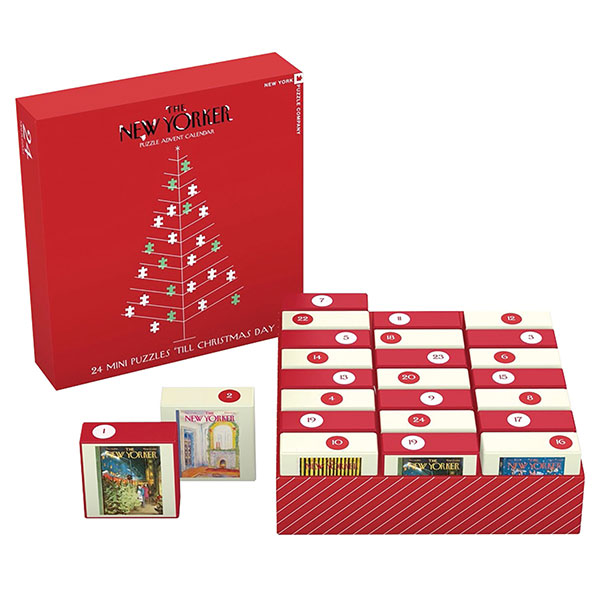 Product image for New Yorker Covers Puzzle Advent Calendar