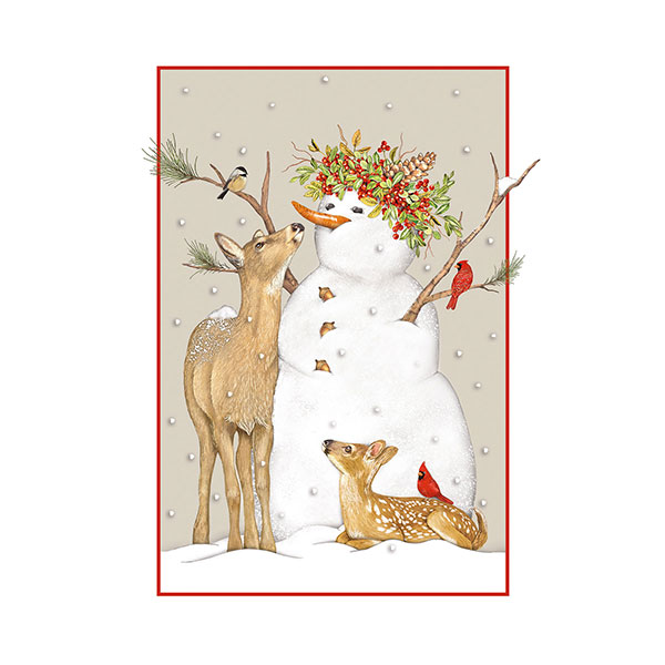 Product image for Deer and Snowman Cards