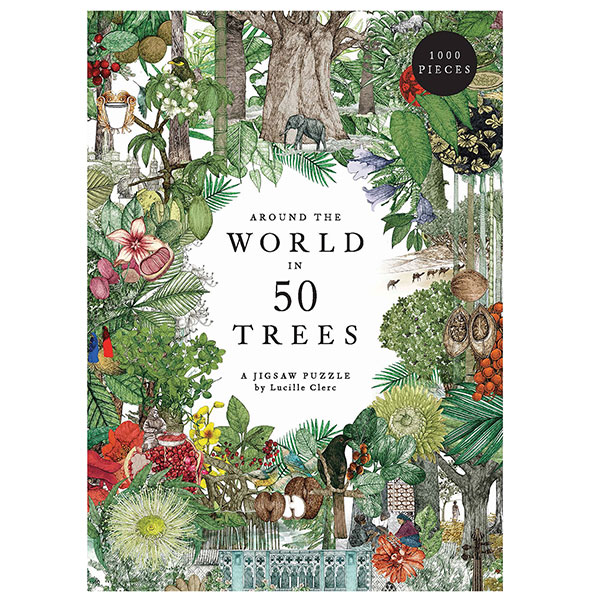 Product image for Around the World in 50 Trees 1,000-Piece Puzzle