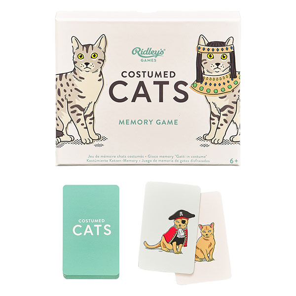 Product image for Costumed Cats Memory Game