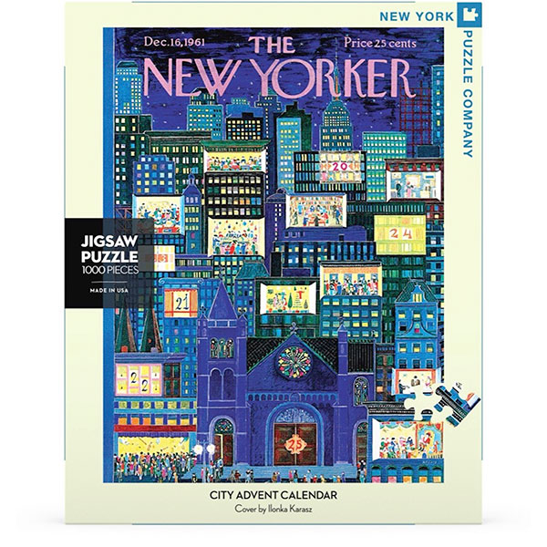 Product image for New Yorker City Advent Calendar Puzzle