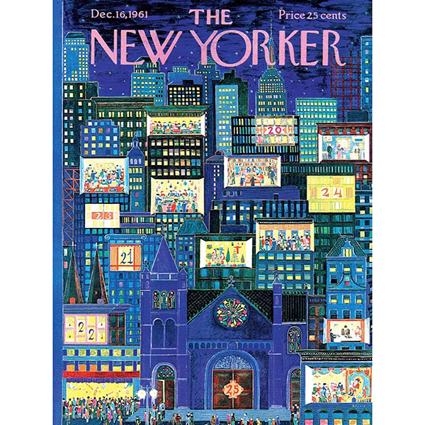 Product image for New Yorker City Advent Calendar Puzzle