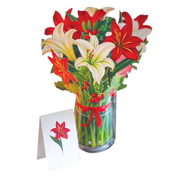 Product image for Winter Joy Pop-Up Bouquet Card