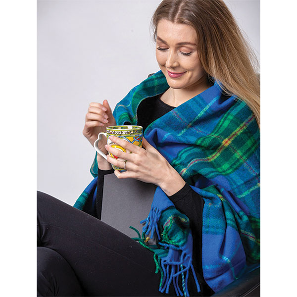 Product image for Scottish Tartan Wool Knee Blankets