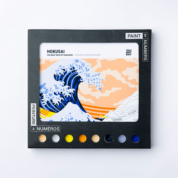 Product image for Hokusai: The Great Wave off Kanagawa Paint by Numbers Kit
