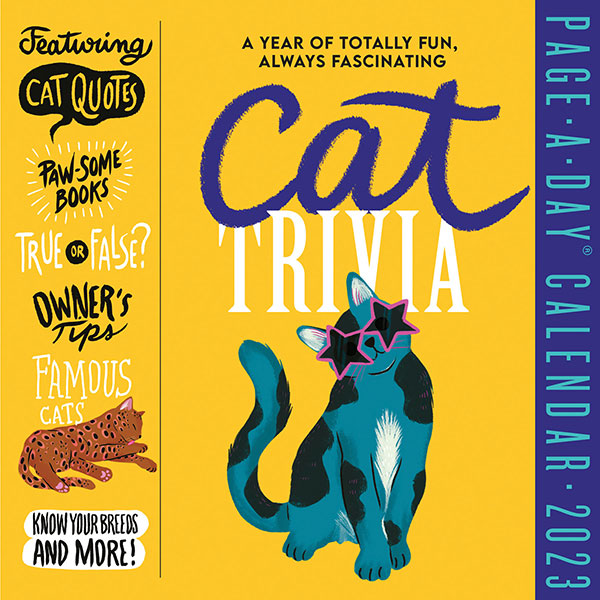 Product image for 2023 Pet Trivia Page-A-Day® Calendar: Cat