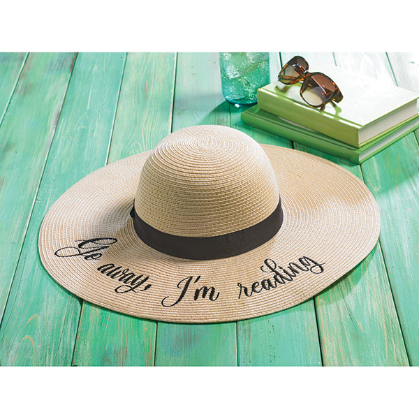 Product image for Go Away, I'm Reading Sun Hat