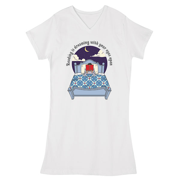 Product image for Reading Is Dreaming Night Shirt