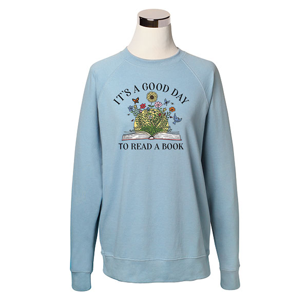Product image for 'It's A Good Day to Read a Book' Sweatshirt
