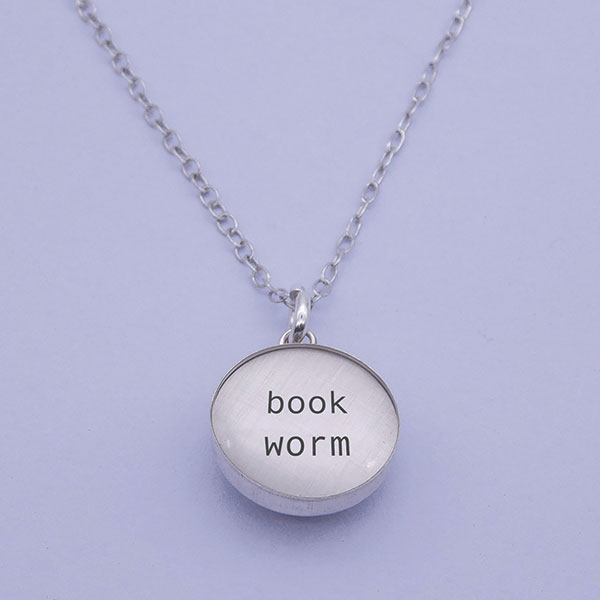 Product image for Bookworm Necklace