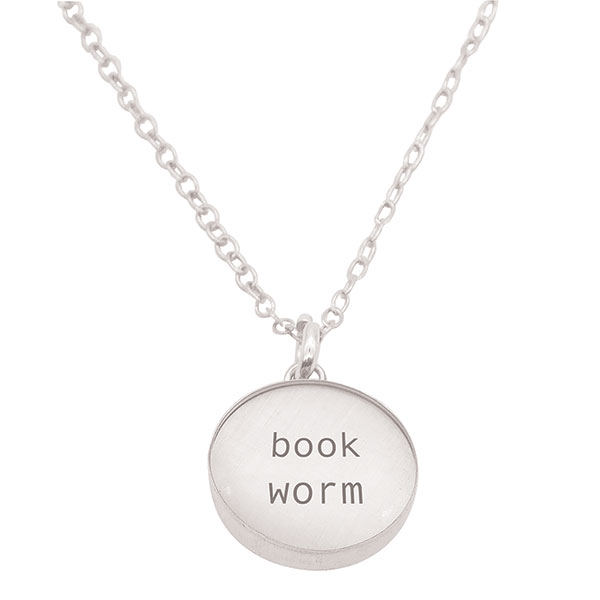 Product image for Bookworm Necklace