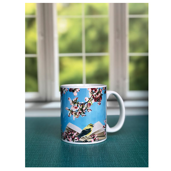 Product image for Bibliophile Birdie Mugs - Curious Birds