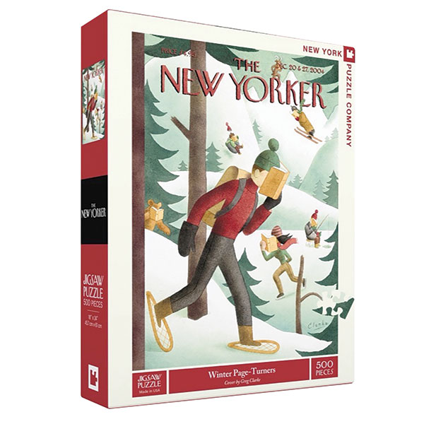 Product image for New Yorker Winter Page-Turners Puzzle
