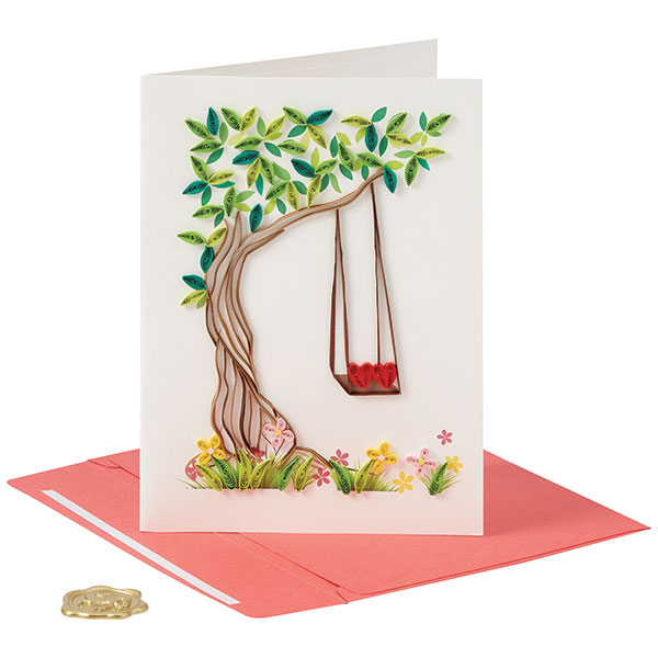 Product image for Tree Swing Valentine's/Anniversary Card