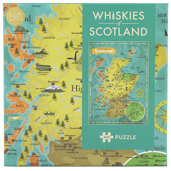 Product image for Whiskies of Scotland 500-Piece Puzzle