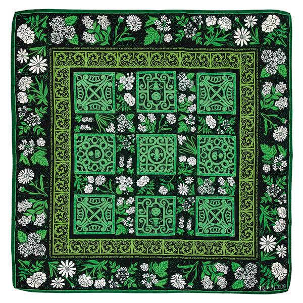 Product image for Literary Gardeners' Silk Scarf