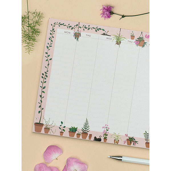Product image for Plant Lady Weekly Notepad