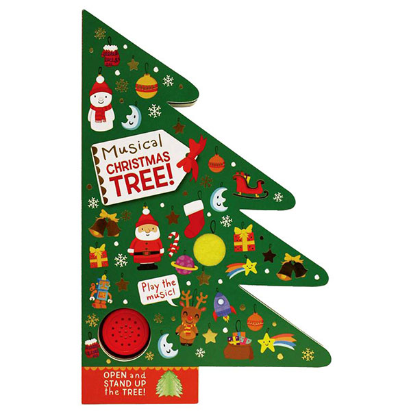 Product image for Musical Christmas Tree Board Book