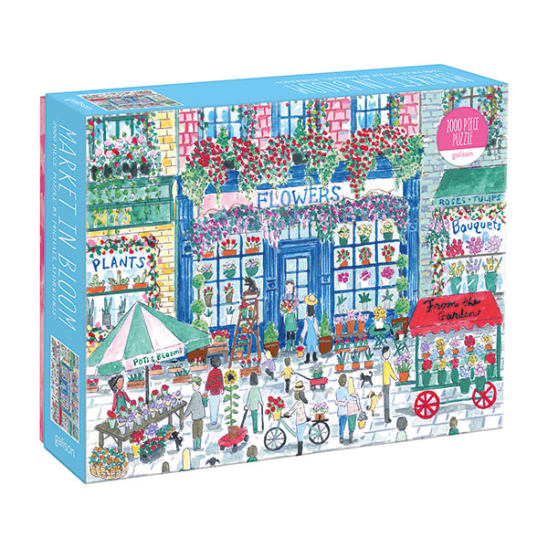 Product image for Michael Storrings Market in Bloom Puzzle