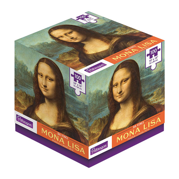 Product image for Famous Paintings Mini Puzzle: Mona Lisa