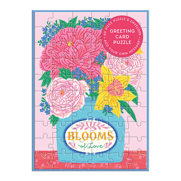 Product image for Blooms of Love Greeting Card Puzzle