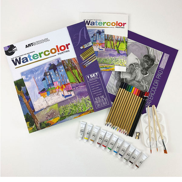 Product image for Art School Kits: Watercolor Painting