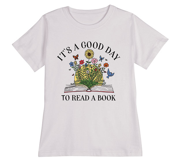 Product image for It's A Good Day to Read T-Shirt