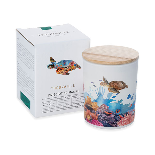 Product image for Save the Planet Candle: Invigorating Marine