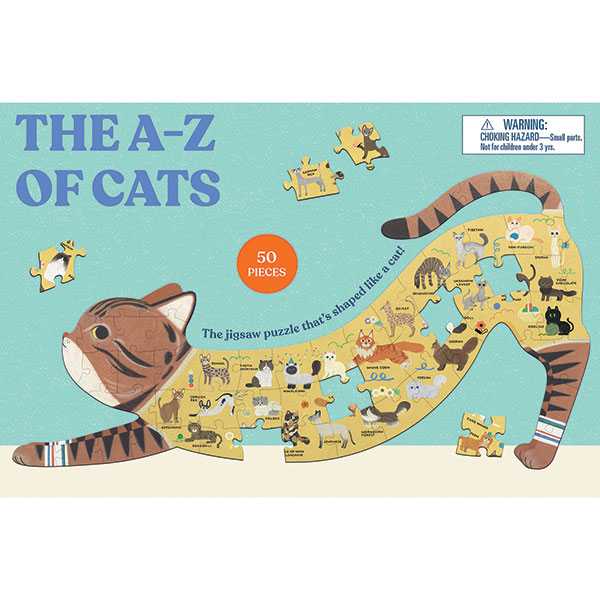 Product image for The A-Z of Cats Puzzle