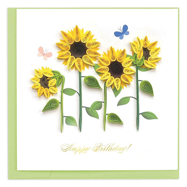 Product image for Summer Quilling Sunflower