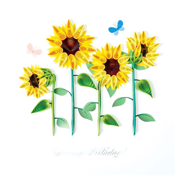 Product image for Summer Quilling Sunflower